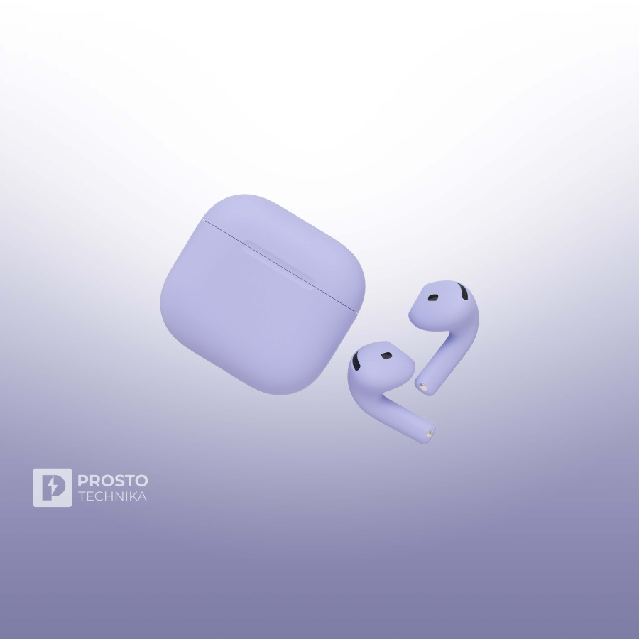 Apple Беспроводные наушники Apple AirPods 4 ANC / Лаванда